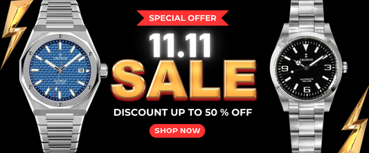 Get Ready for the Biggest Cronos Watch Sale of the Year on 11.11