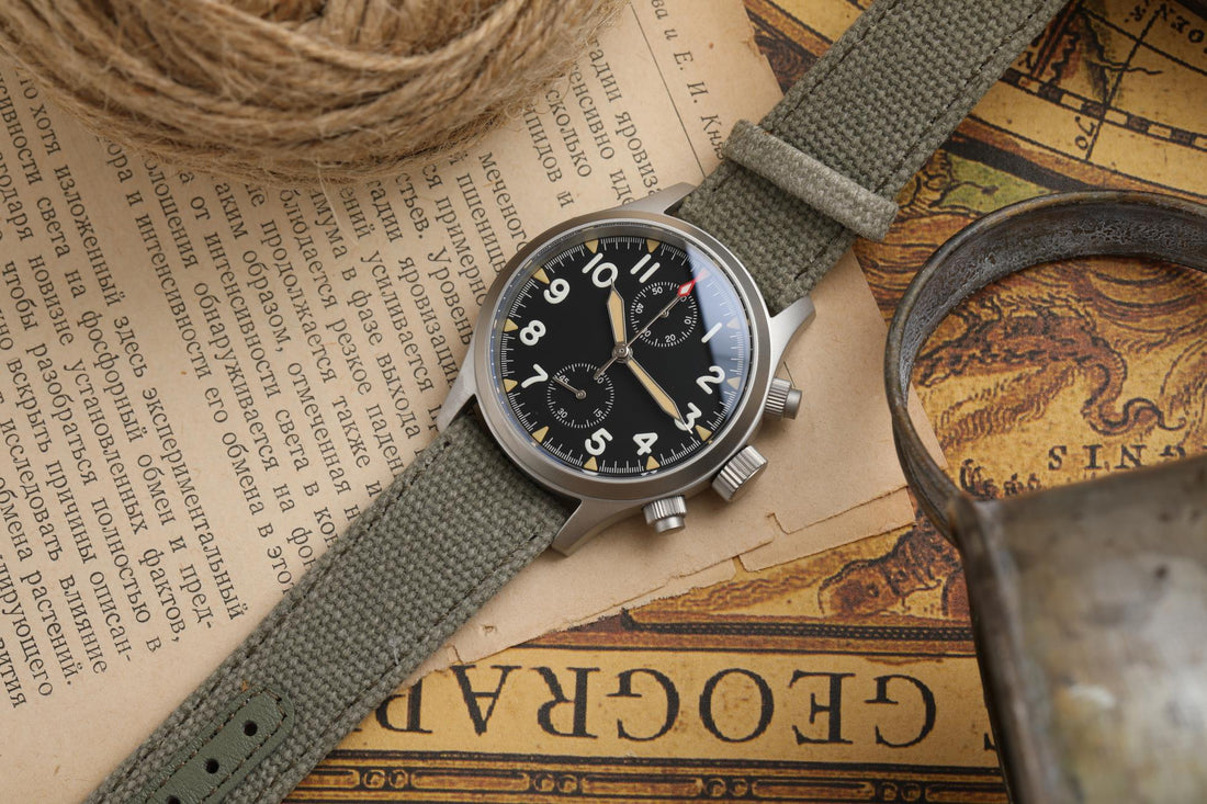 New arrivals! can this new retro Quartz Chronograph Watch catch your heart?