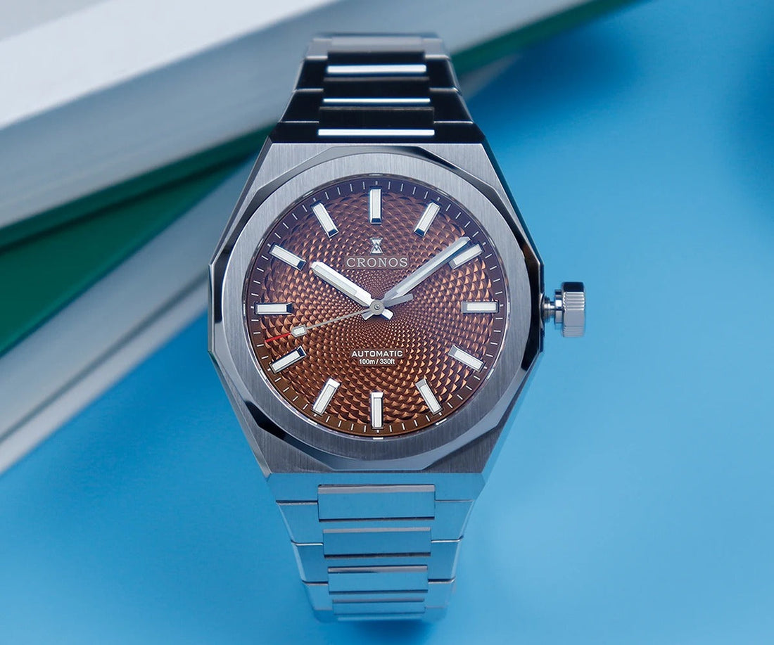 Exciting News: Cronos Perlage Dial L6028 V3 Brown Now in Production!