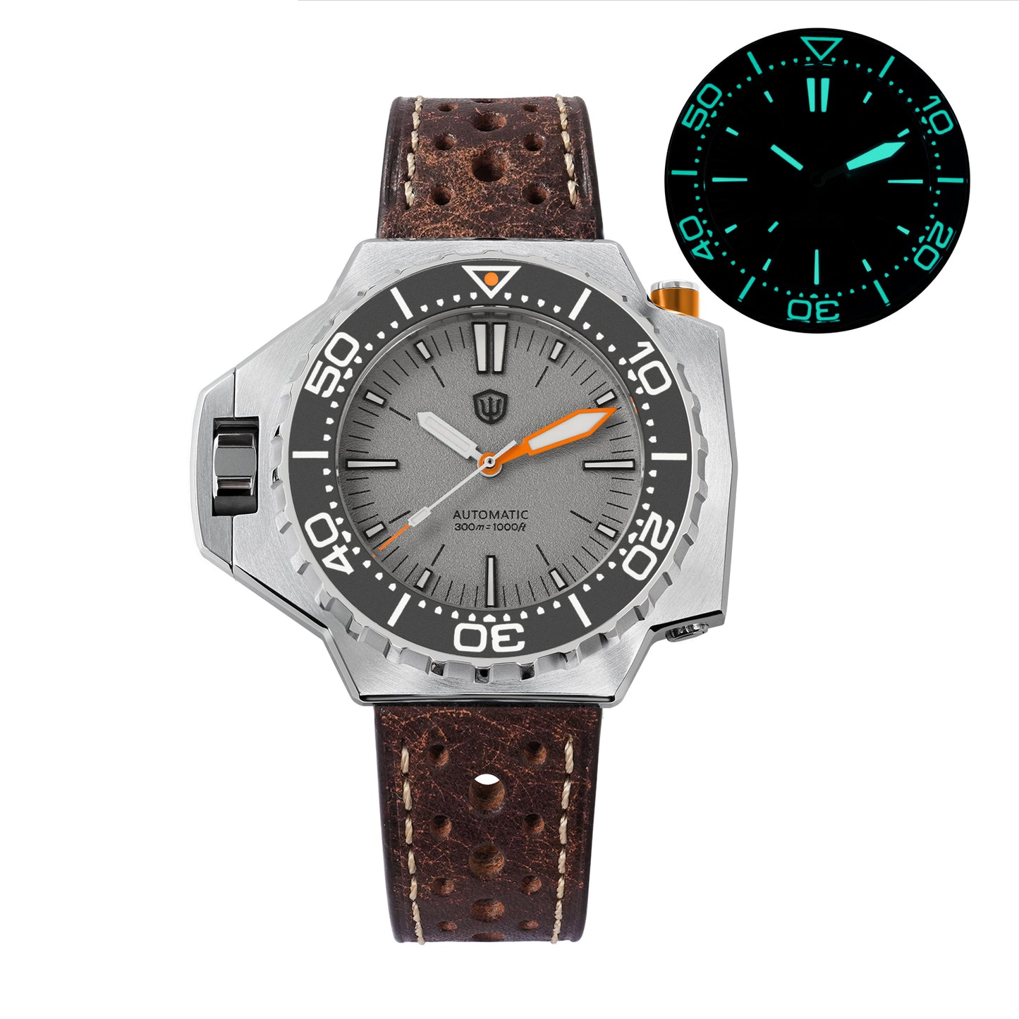 Watchdives WD1968 PT5004/PT5000 Automatic Diver Watch