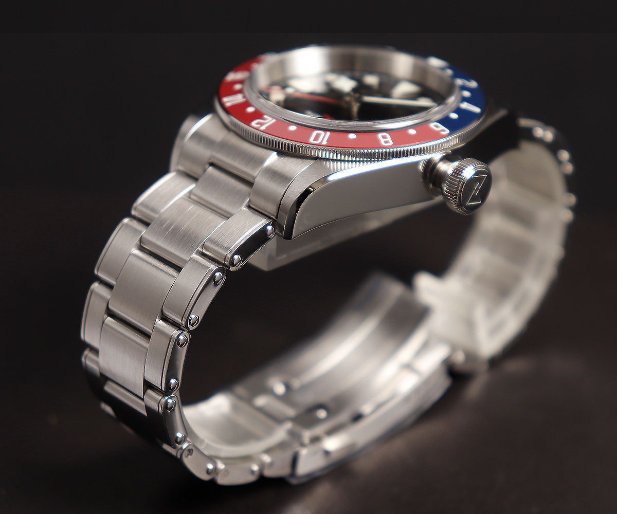 Cronos NH34 GMT Automatic Men Watch L6021