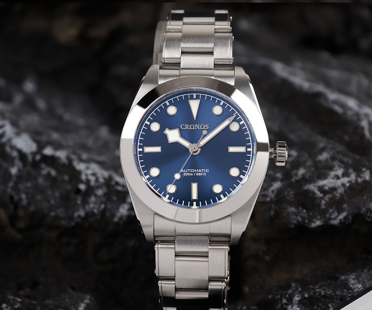 Cronos BB39 PT5000/SW200 Snowflake Automatic Watch L6026-Jubilee Bracelet