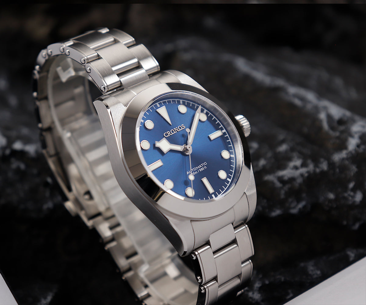 Cronos BB39 PT5000/SW200 Snowflake Automatic Watch L6026-Jubilee Bracelet