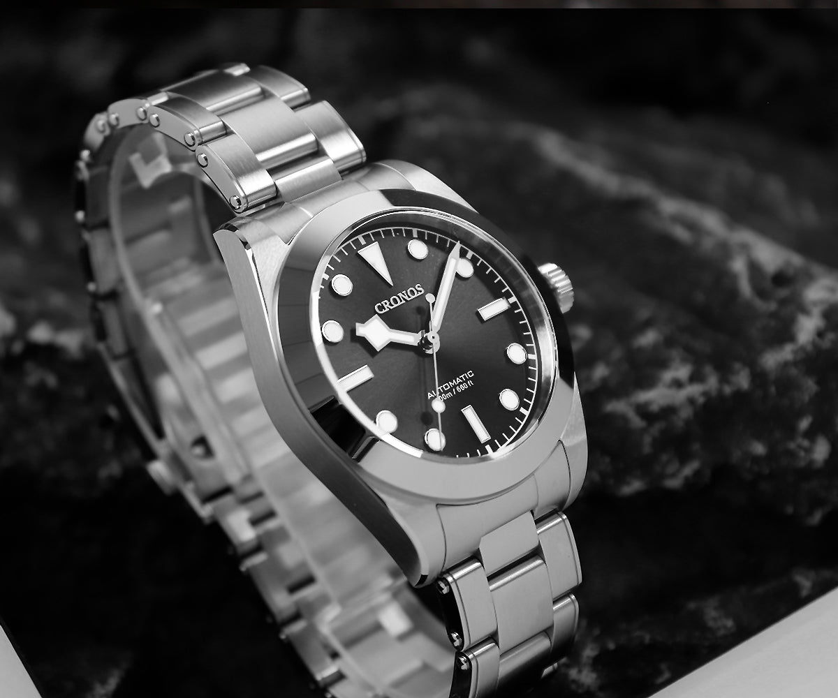 Cronos BB39 PT5000/SW200 Snowflake Automatic Watch L6026-Jubilee Bracelet