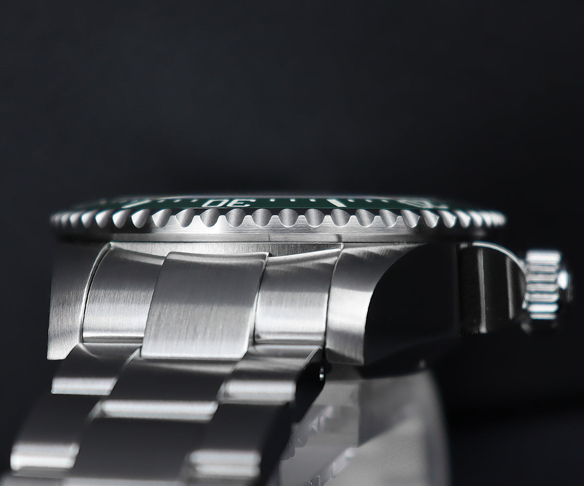 Cronos 44mm Sub Diver Watch PT/SW Movement L6027