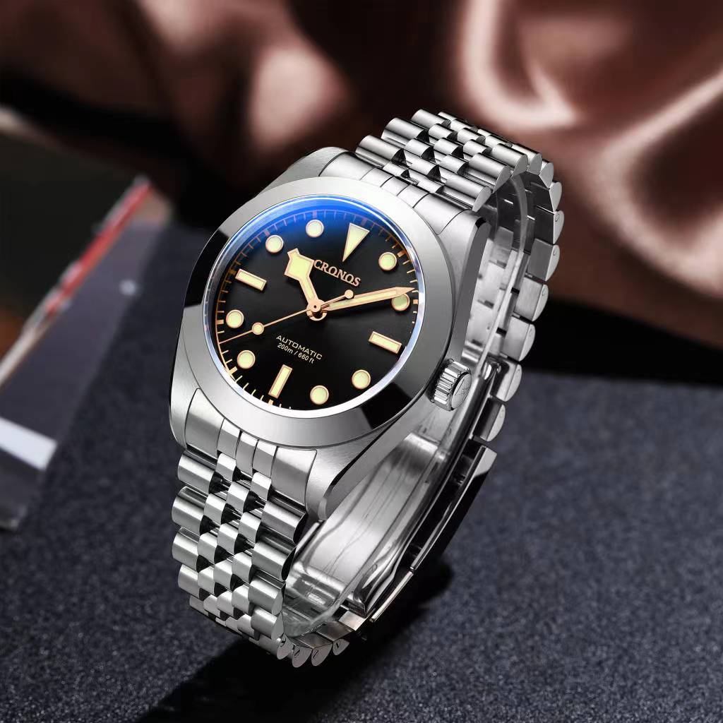Cronos BB39 PT5000/SW200 Snowflake Automatic Watch L6026-Jubilee Bracelet