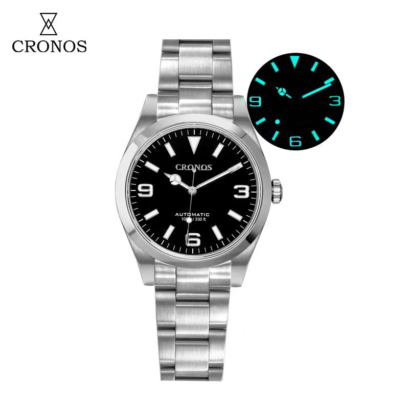 ★★US Warehouse★★Cronos 39mm Explore PT5000 Dive Watch L6031