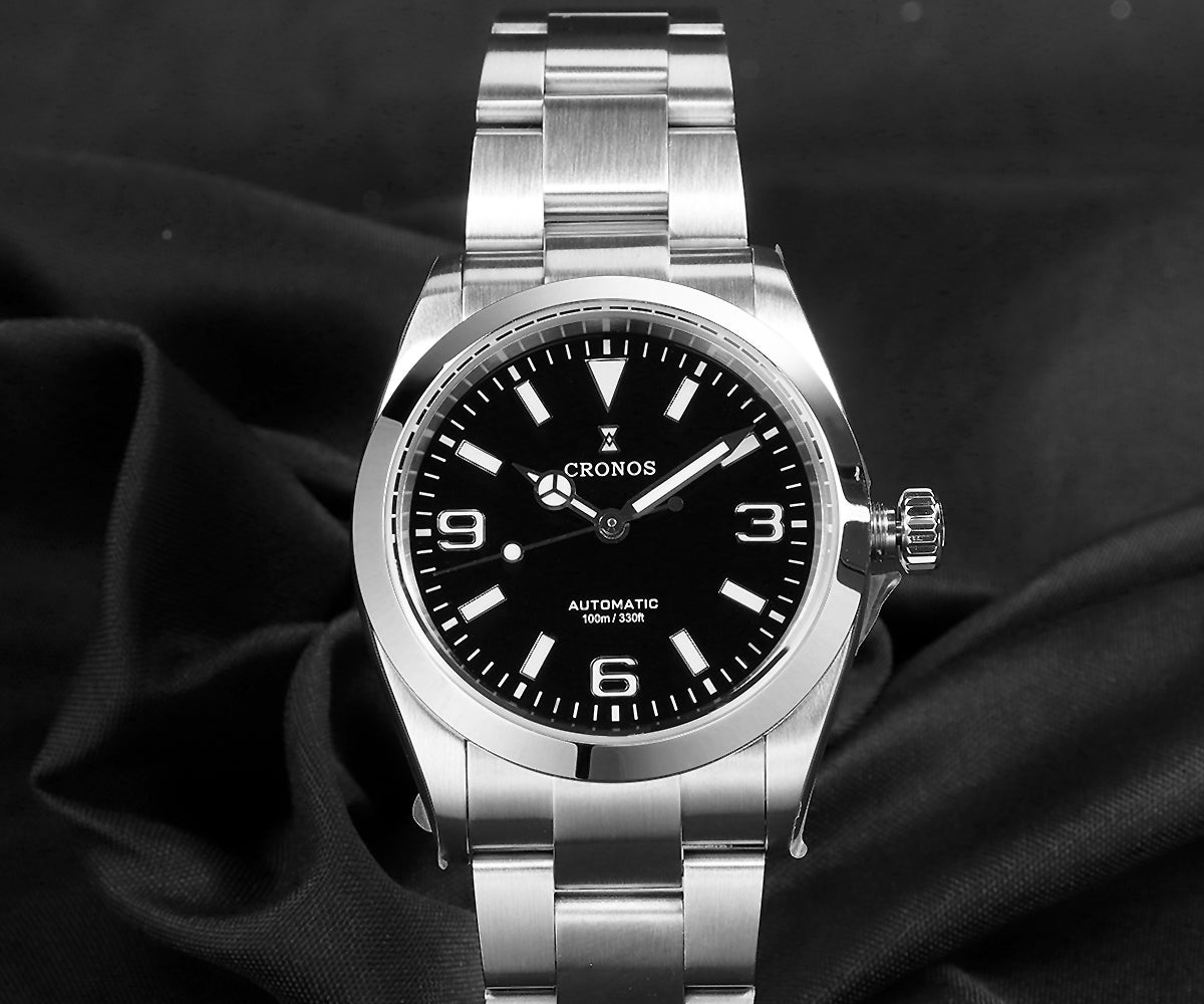 ★★US Warehouse★★Cronos 36mm Explore PT5000 Automatic Watch L6032