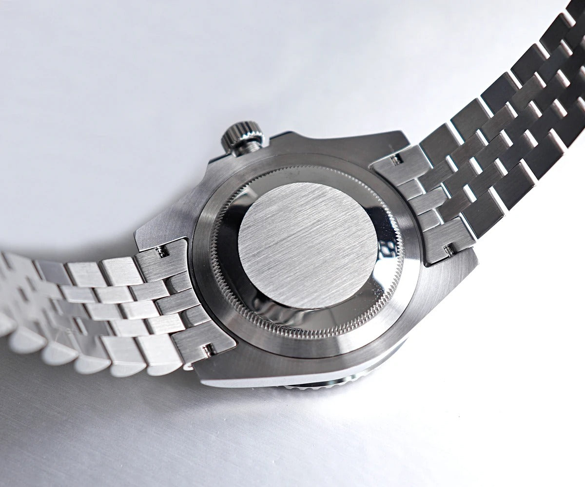 Cronos NH34 GMT Automatic Men Watch L6020M-White dial