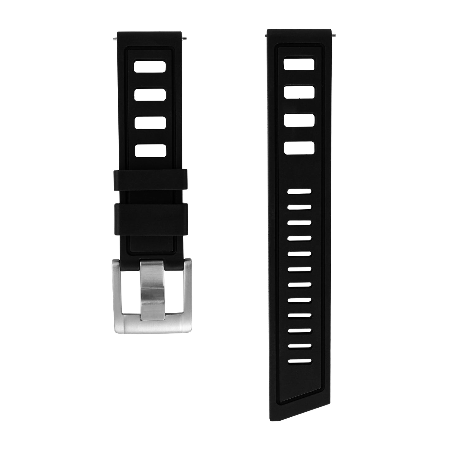 Premium Grade Rubber Dive Watchband Strap WDSFKM01