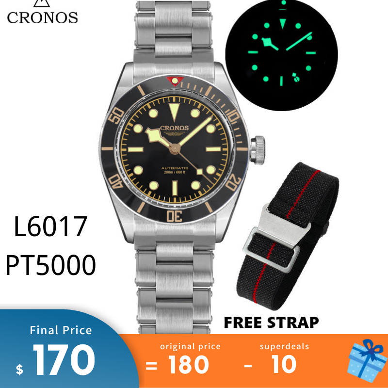 Cronos Luxury Men Watch Diver BB58 Watches L6017