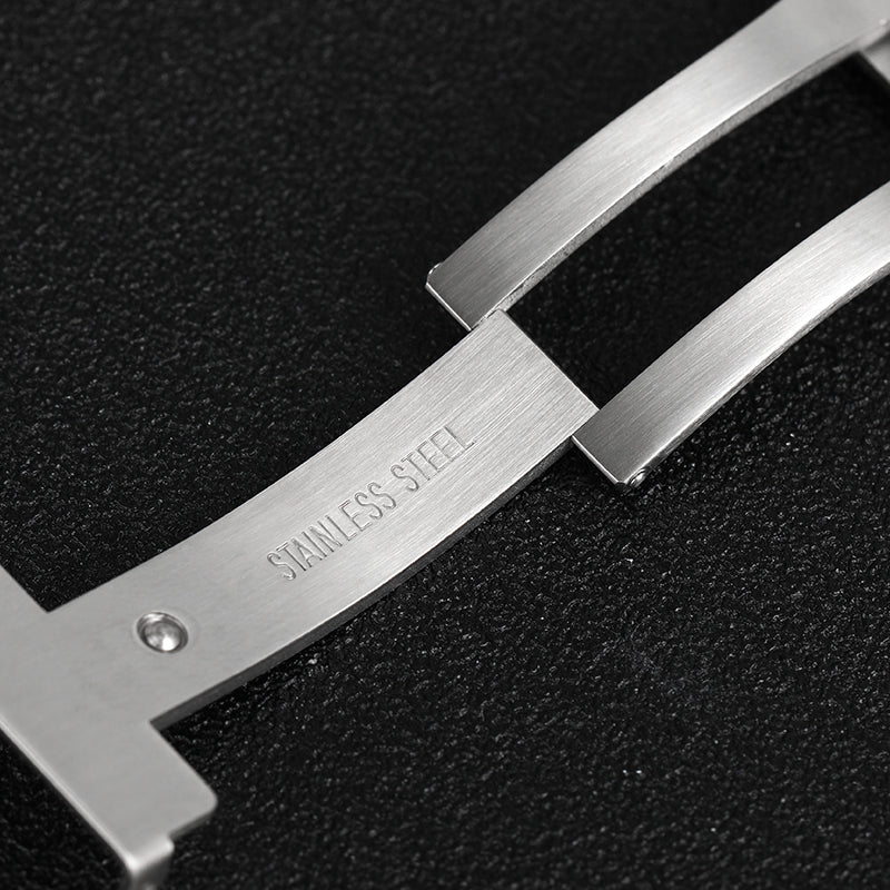 316L Stainless Steel 18mm 20mm 22mm Entendable Adjustable Folding Watch Buckle