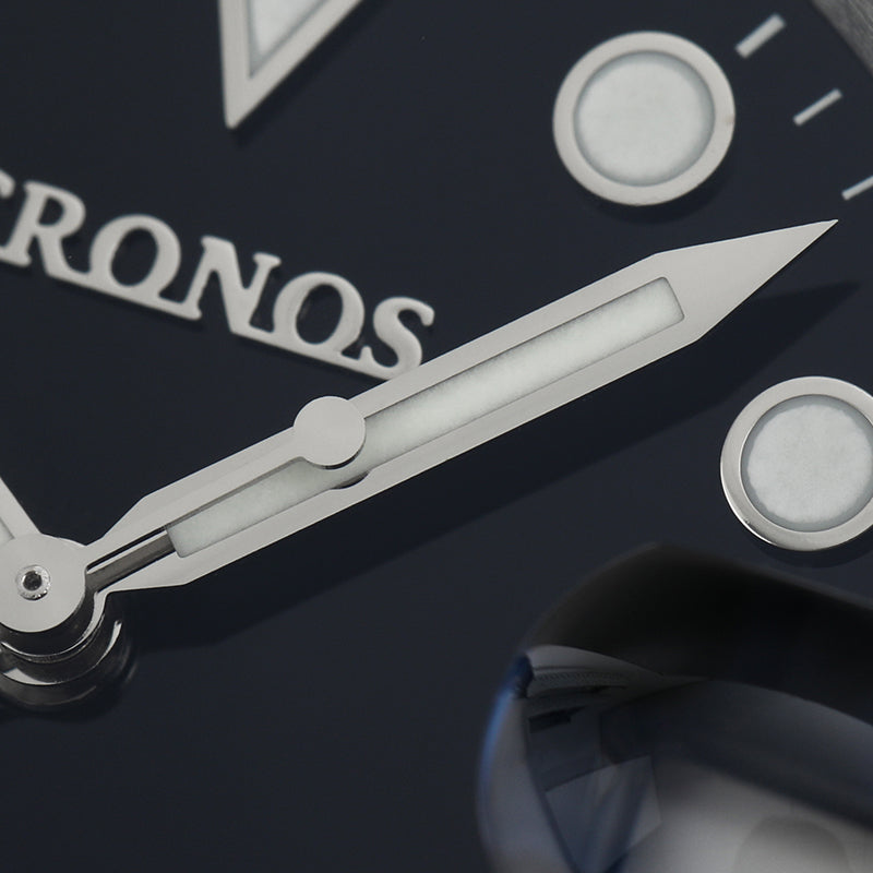 Cronos 2.5x Water Ghost NH35 Dive Watch L6015 with Calendar