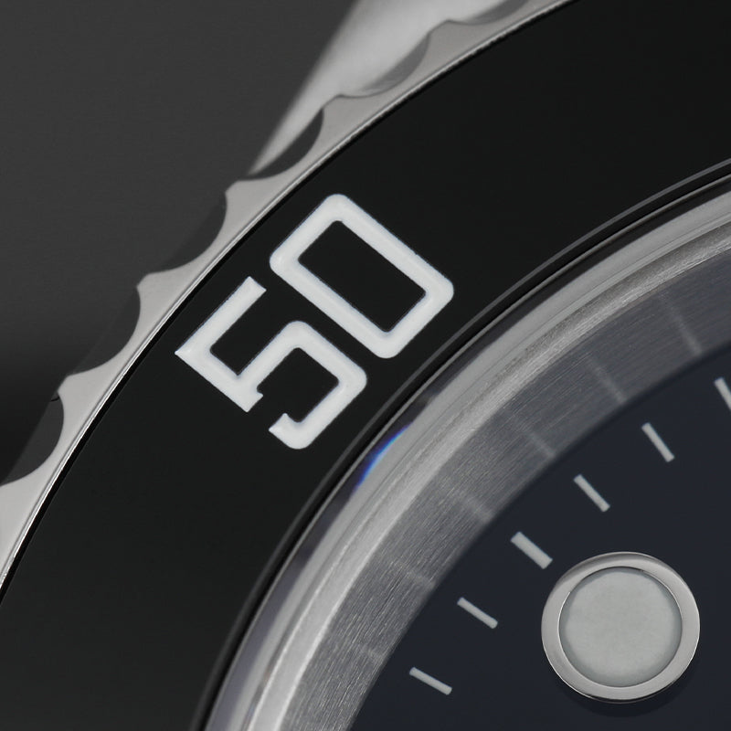 Cronos 2.5x Water Ghost NH35 Dive Watch L6015 with Calendar