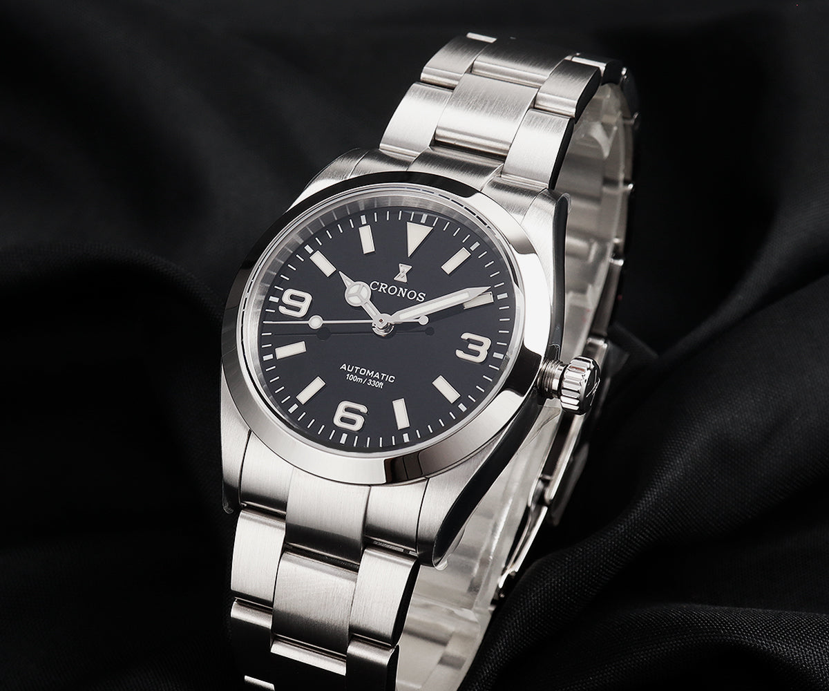 Cronos 39mm NH35 Explore Dive Watch L6030