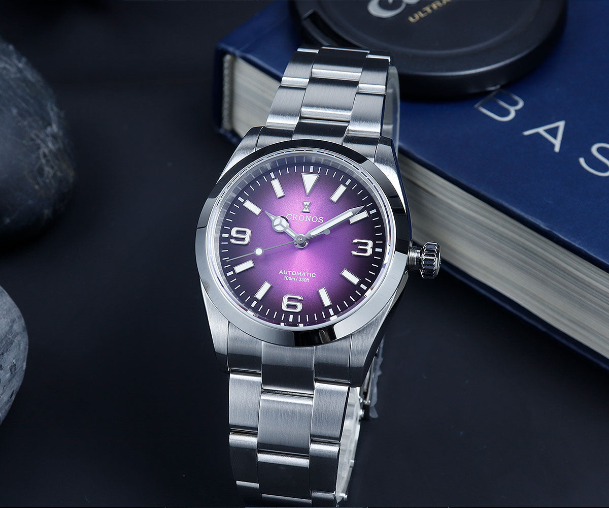Cronos 36mm Explore NH35 Automatic Watch L6019