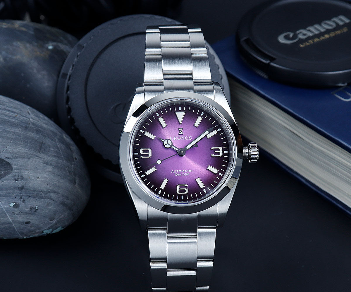 Cronos 36mm Explore NH35 Automatic Watch L6019