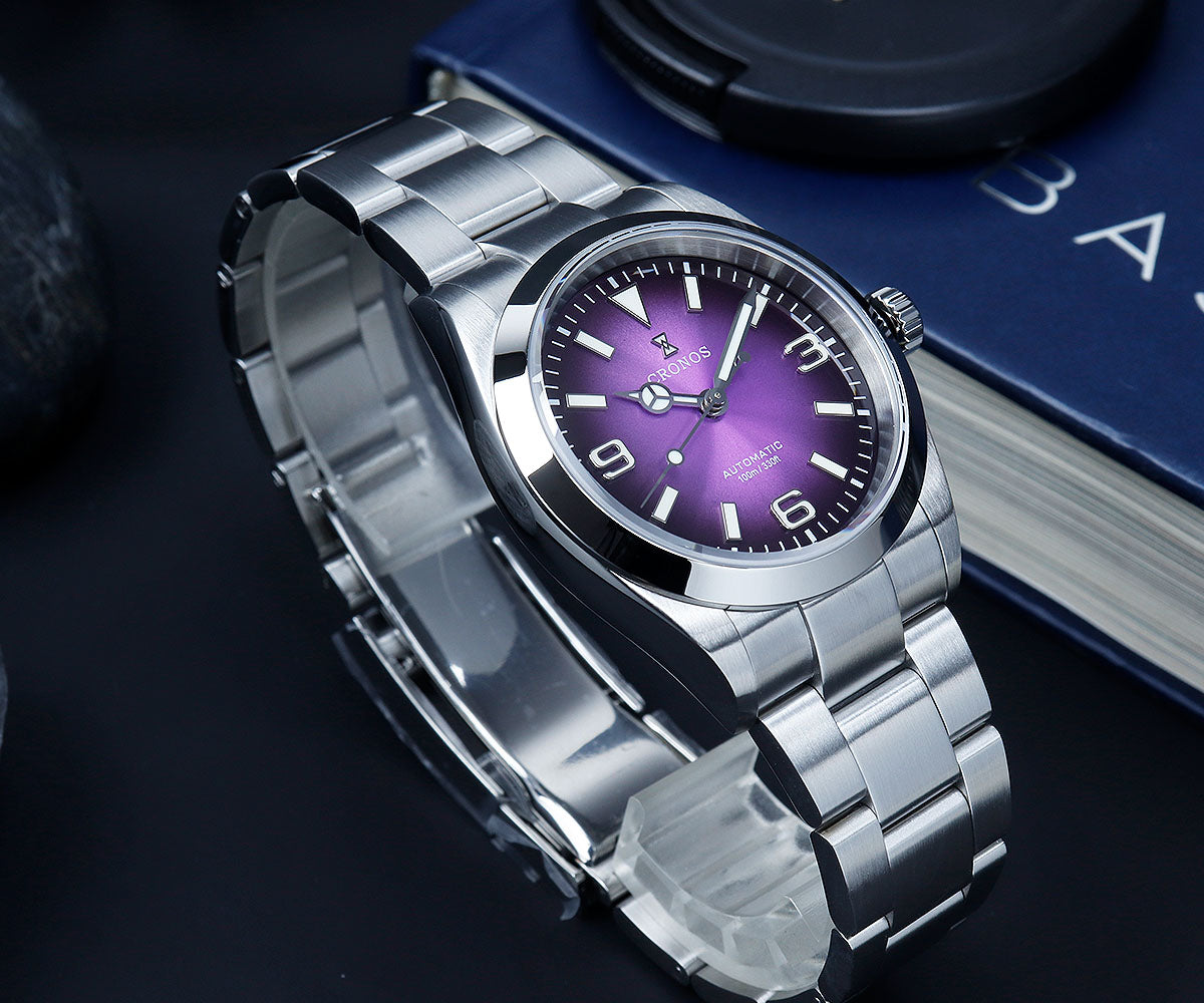 Cronos 36mm Explore NH35 Automatic Watch L6019