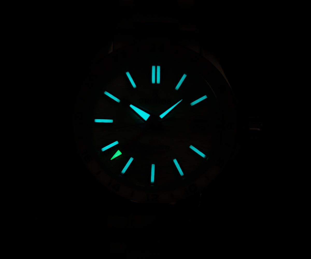 Cronos 39mm GS GMT NH34 Mechanical Men Watch L6029