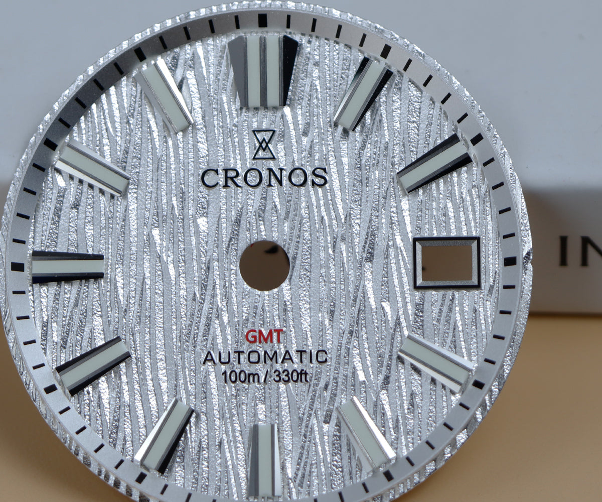 Cronos 39mm GMT NH34 Mechanical Men Watch L6029 V2