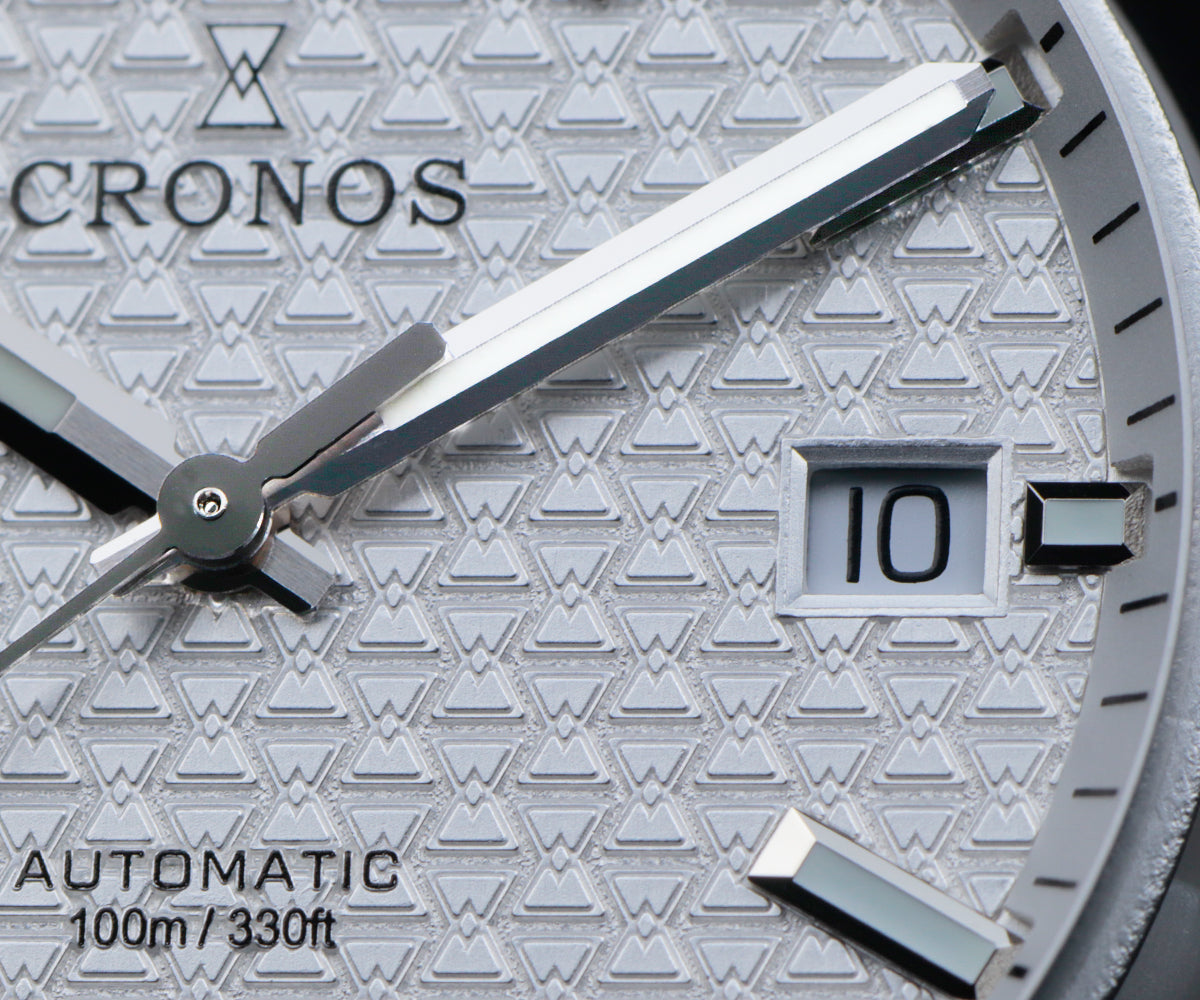Cronos 39mm Hourglass Dial PT5000 Men Watch L6028 V2