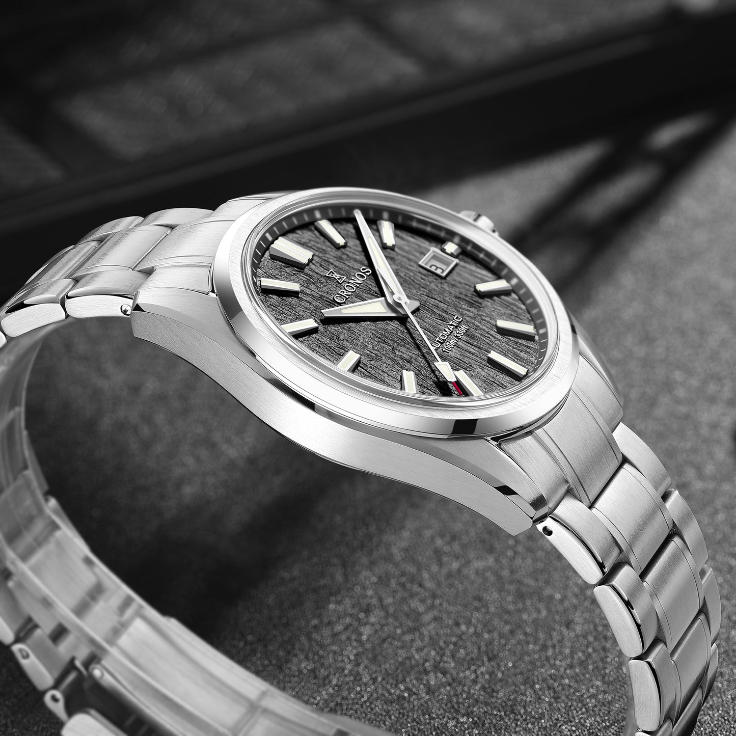 ★★US Warehouse★★Cronos Men Watch 39mm Automatic Watches L6037M
