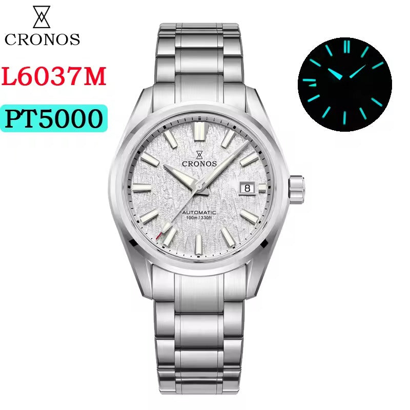 ★★US Warehouse★★Cronos Men Watch 39mm Automatic Watches L6037M