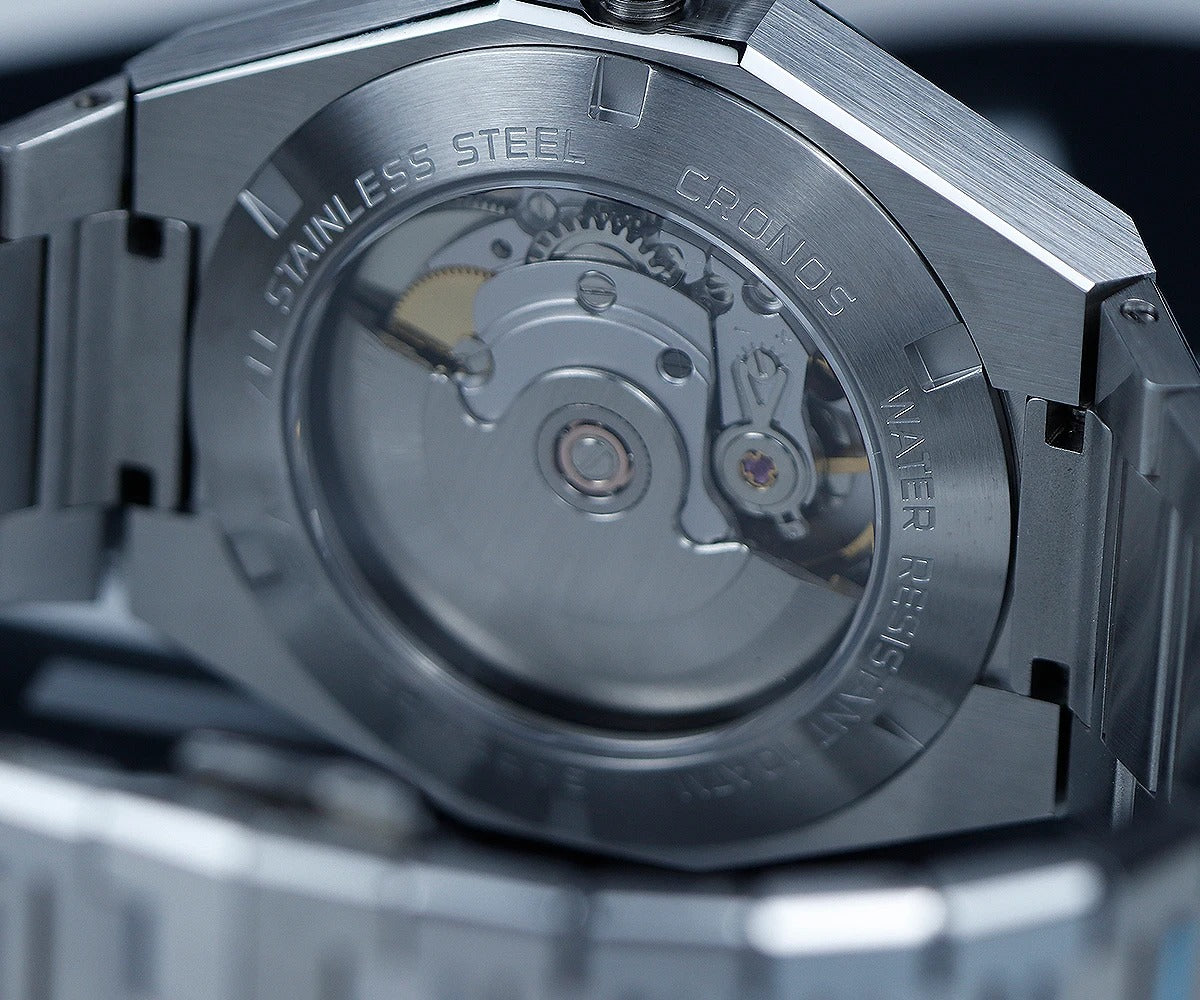 Cronos 2025 Rhombus / Perlage Dial Limited 39mm See-through Caseback L6028 V3