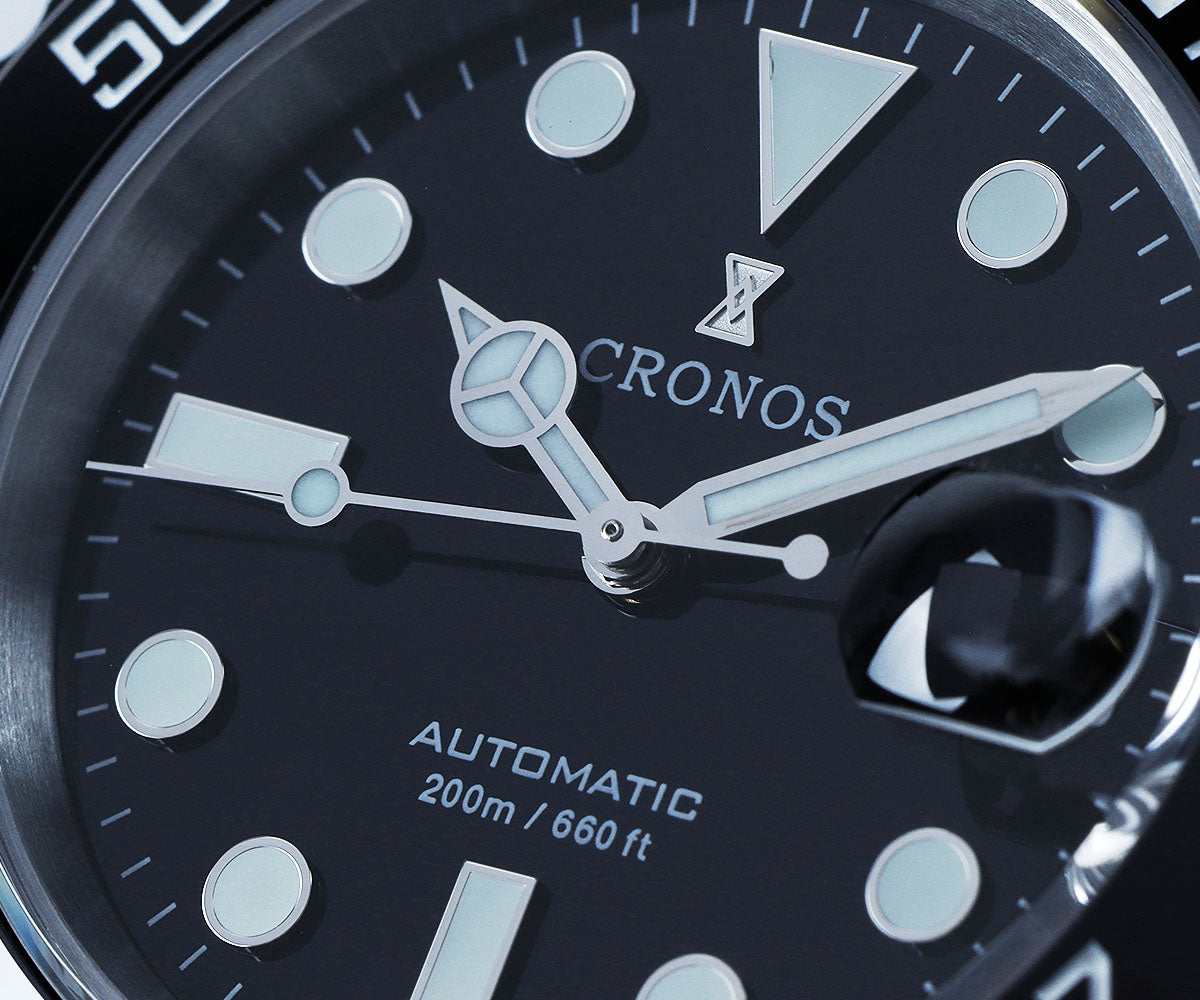 Cronos New 40mm Miyota9015 Diver Men Watches L6045