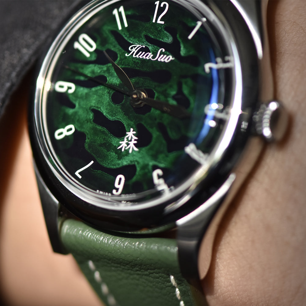 HuaSuo 38mm Lacquered Dial PT5000 Automatic Watch