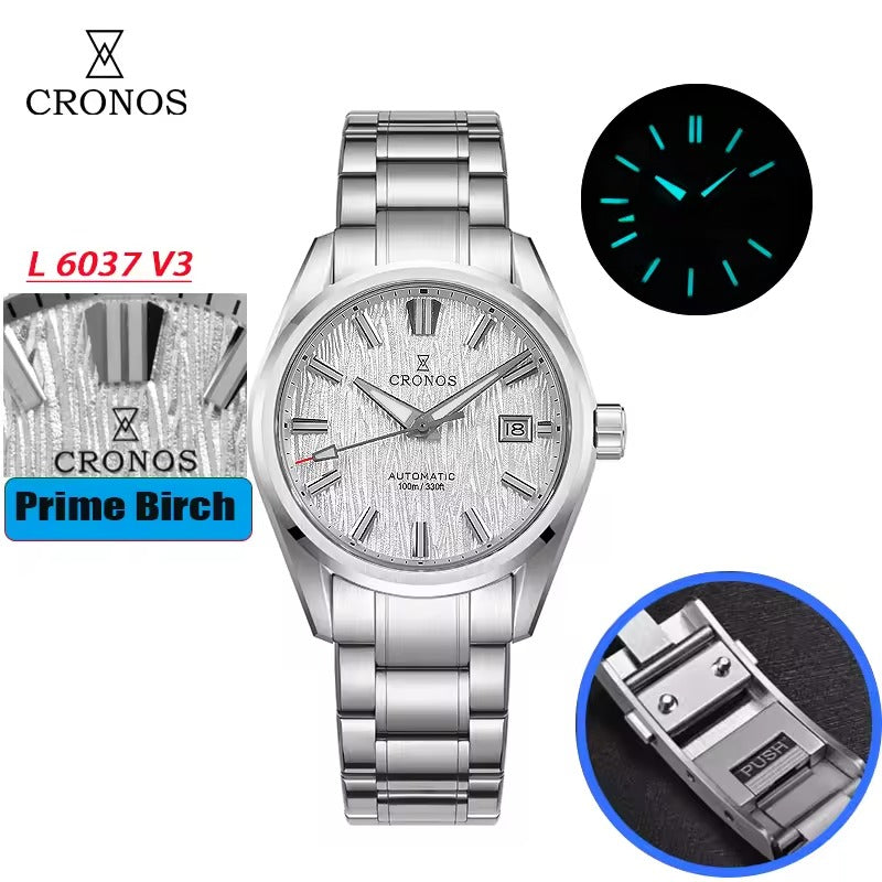 Cronos Men Watch 39mm Automatic Watches L6037M