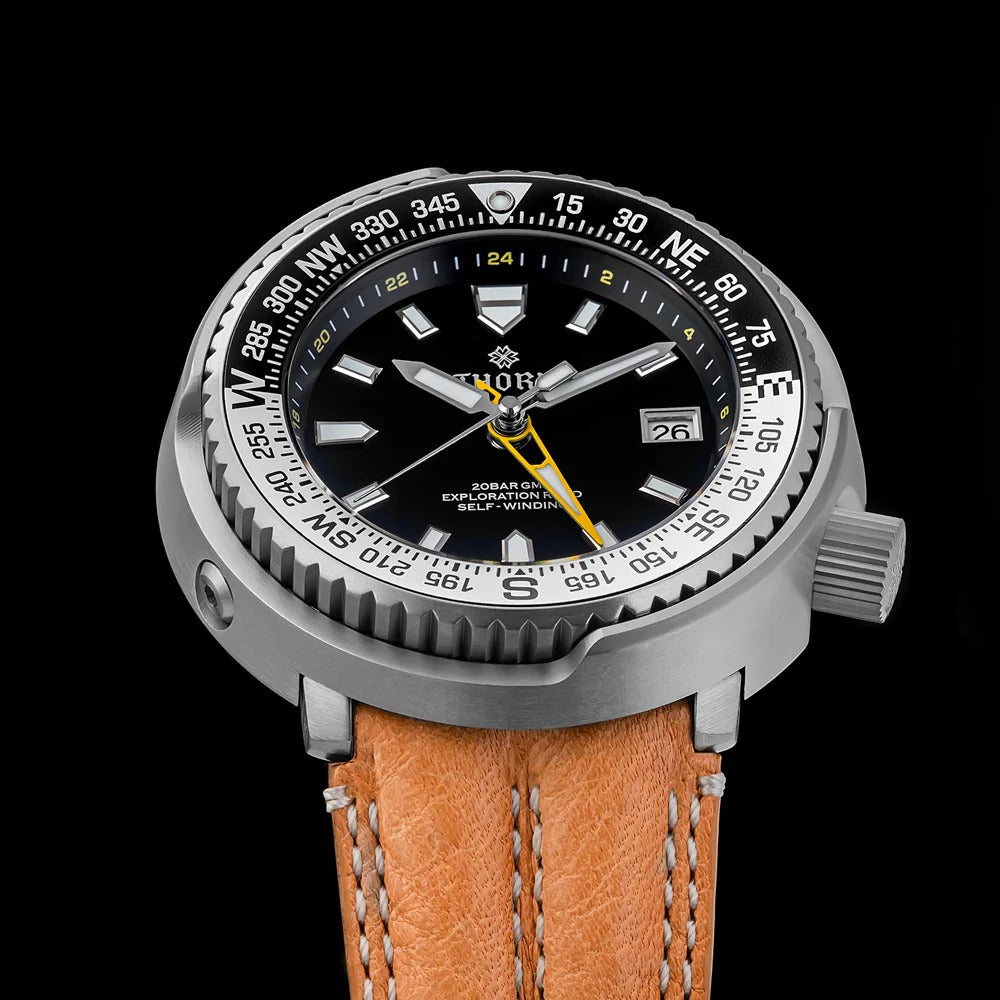 Thorn T012 Titanium NH34 GMT Diver Watch