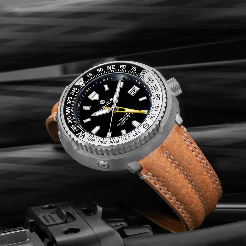 Thorn T012 Titanium NH34 GMT Diver Watch