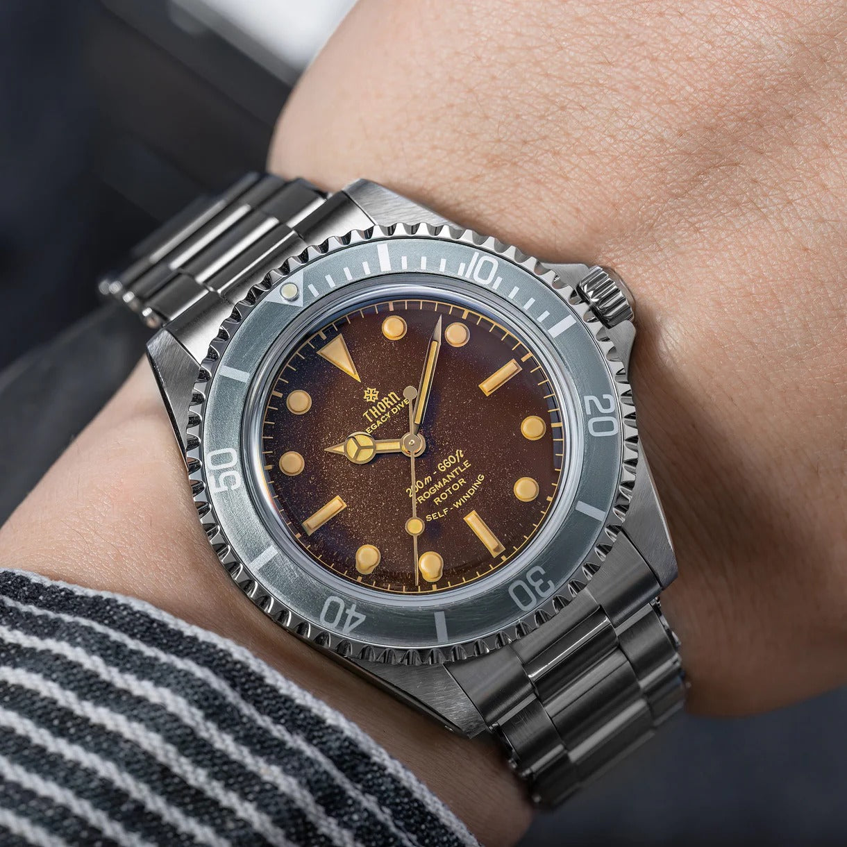 Thorn T023 40mm Vintage Sub Diver Watch V2