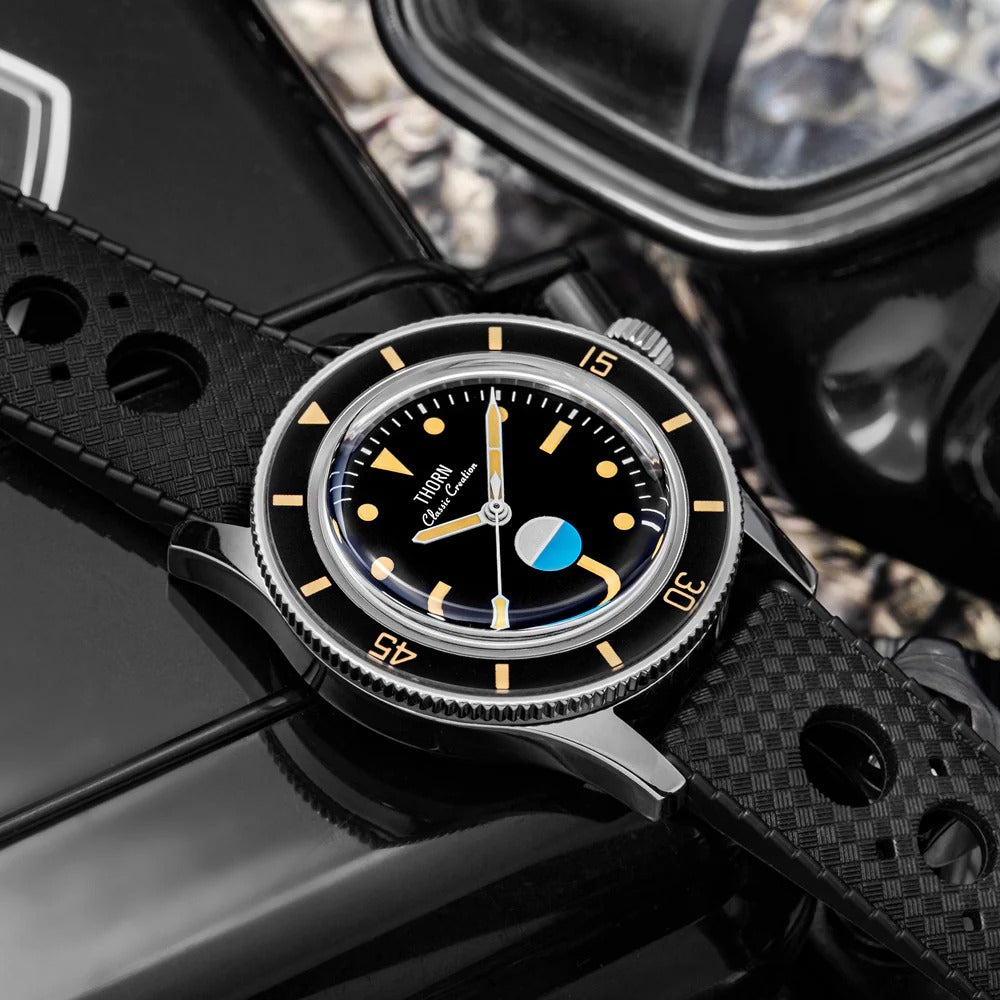Thorn 38mm Titanium 50-Fathoms Dive Watch