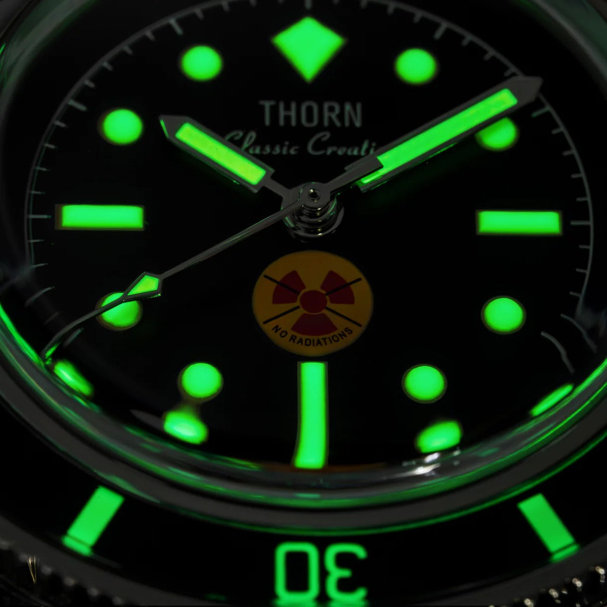 Thorn 38mm Titanium 50-Fathoms Dive Watch
