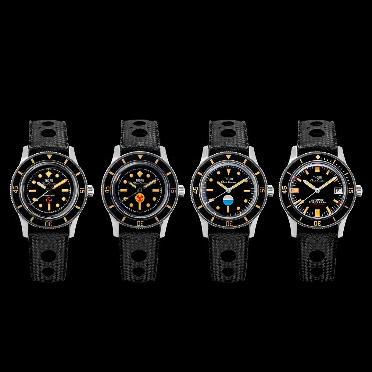 Thorn 38mm Titanium 50-Fathoms Dive Watch