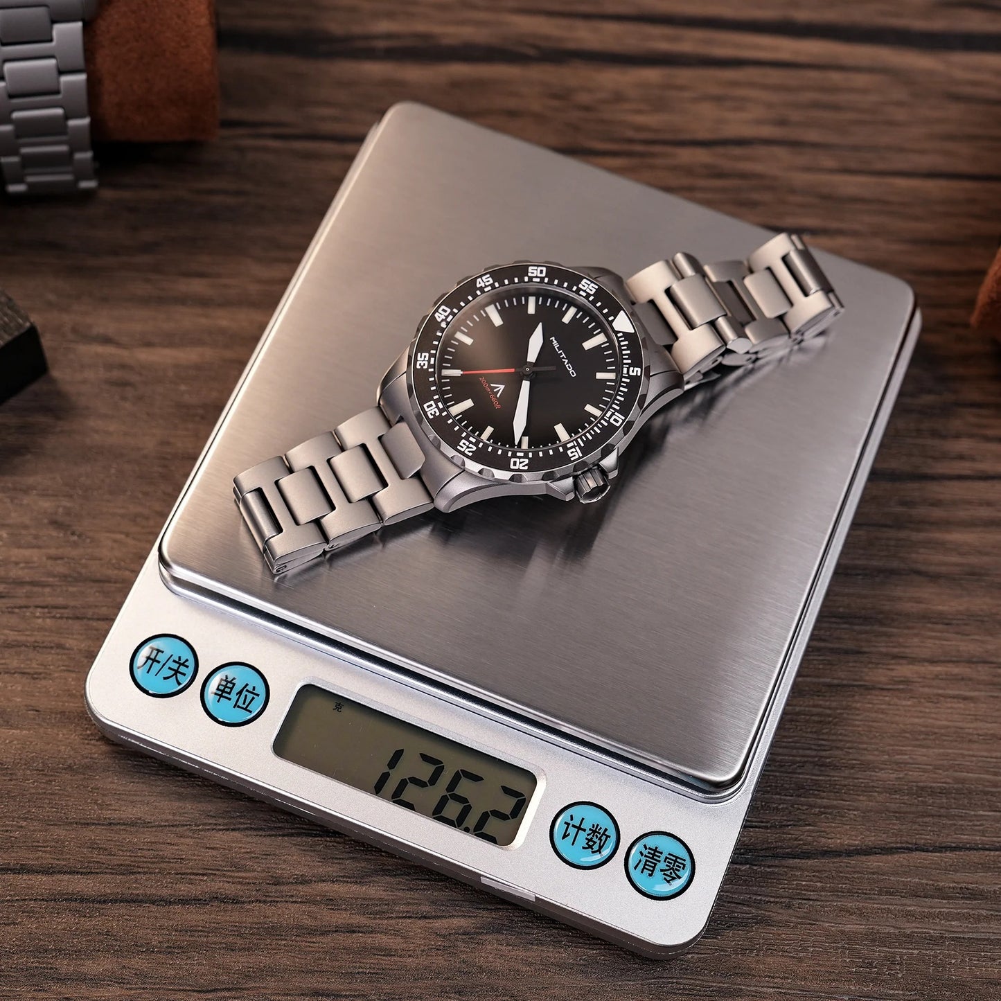 Militado ML16 39mm Sapphire Quartz Field Diver Watch