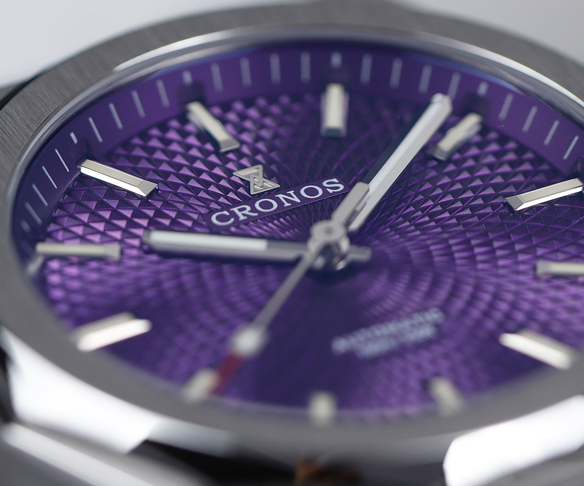 Cronos 2026 NEW 36mm Automatic PT5004/Miyota 9015 See-through Back Watch L6050M L6051M