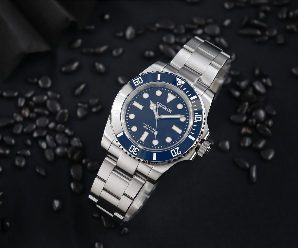 Cronos No Date NH35 Sub Diver Watch L6015