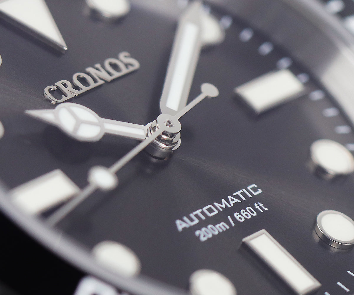Cronos No Date NH35 Sub Diver Watch L6015