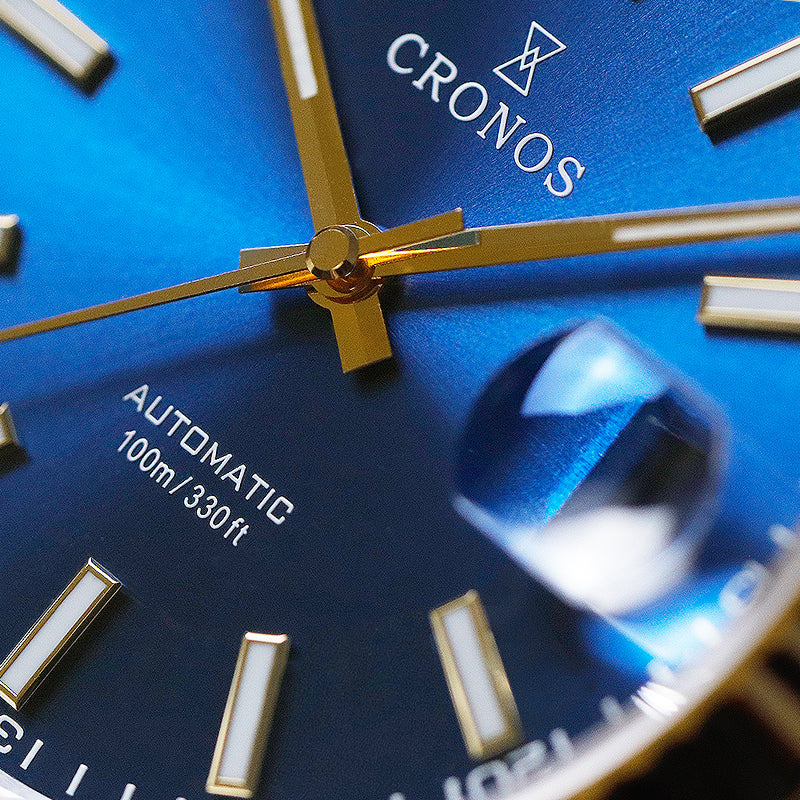 Cronos Date Luxury PVD Men Watch L6010M