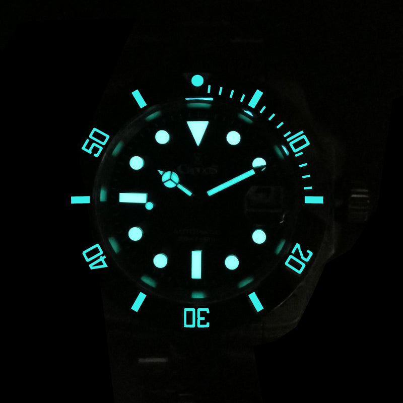 Cronos Diver Luxury Men Watch Stainless Steel L6005