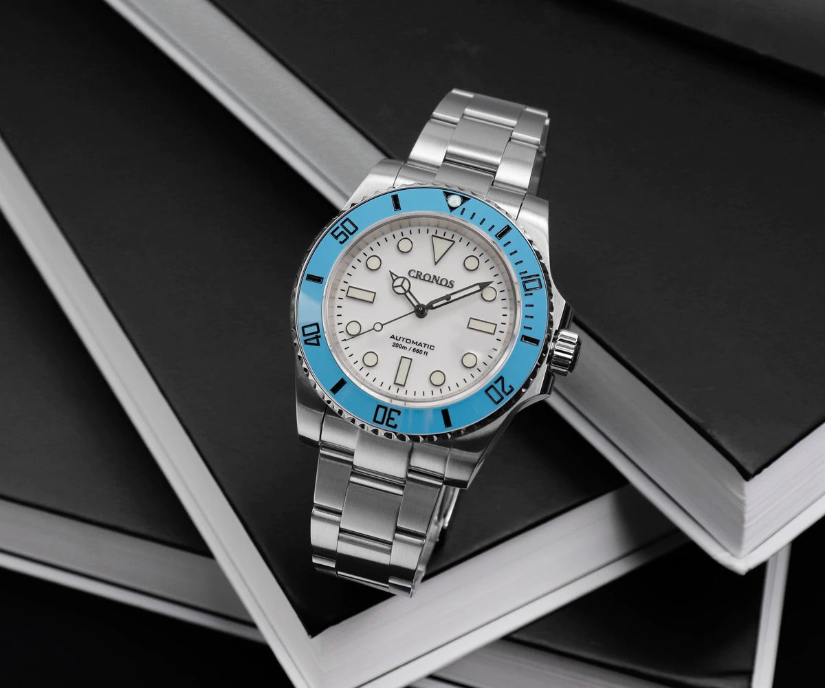 Cronos No Date NH35 Sub Diver Watch L6015M