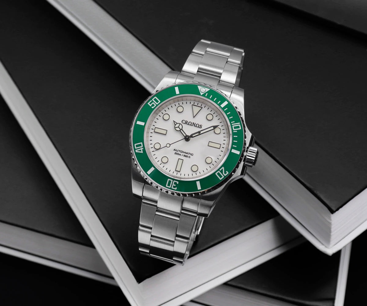 Cronos No Date NH35 Sub Diver Watch L6015M