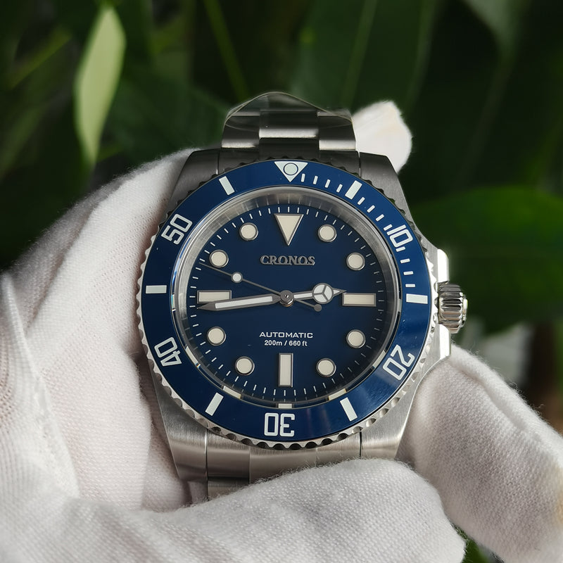 Cronos No Date PT5000 Sub Diver Watch L6005