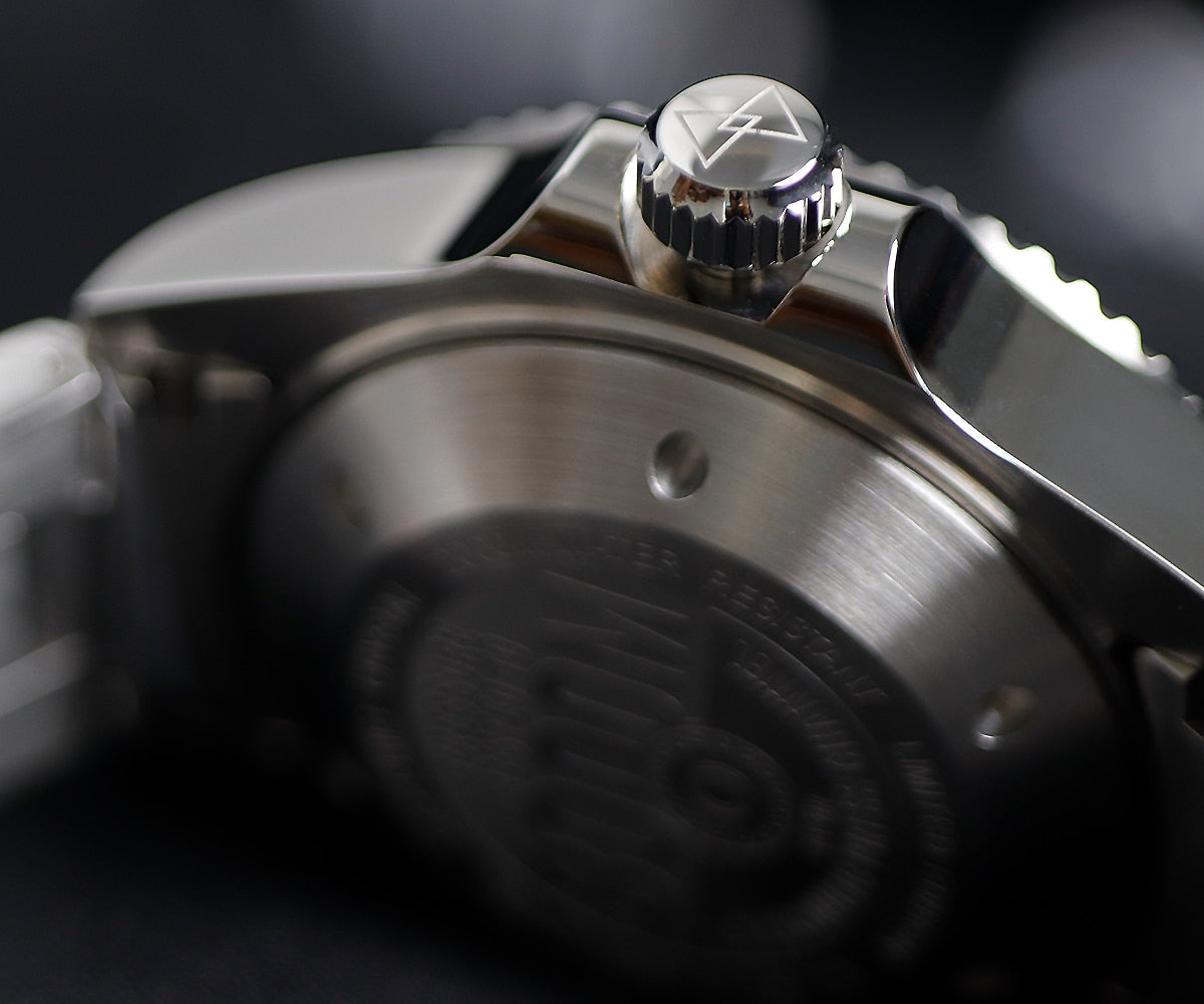 Cronos 44mm Sub Diver 2000 Meters Watch L6009M