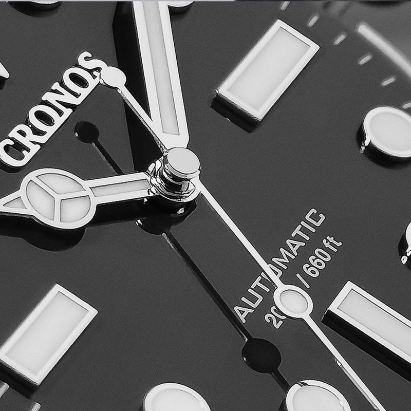Cronos No Date PT5000 Sub Diver Watch L6005
