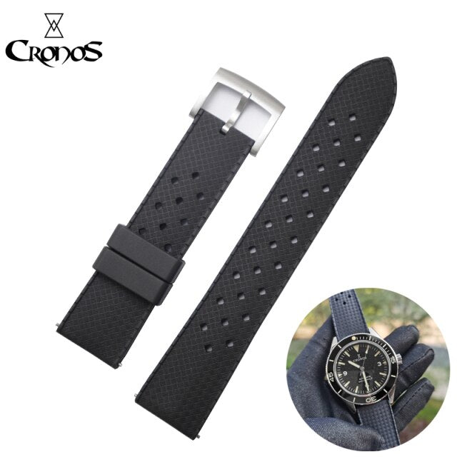 Cronos Tropical Rubber Strap