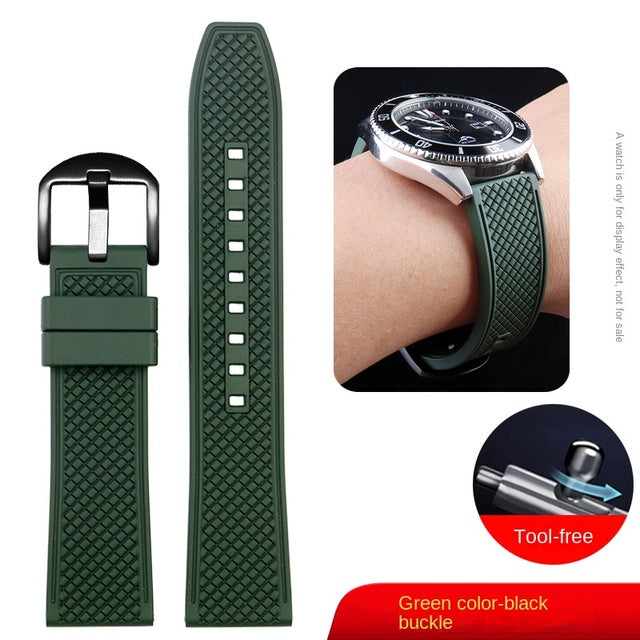 New Deisng FKM Rubber Watchband